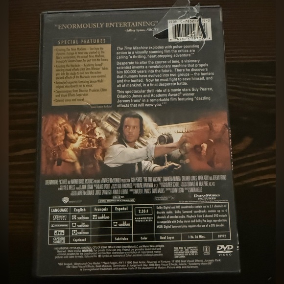 The Time Machine DVD - Picture 2 of 5